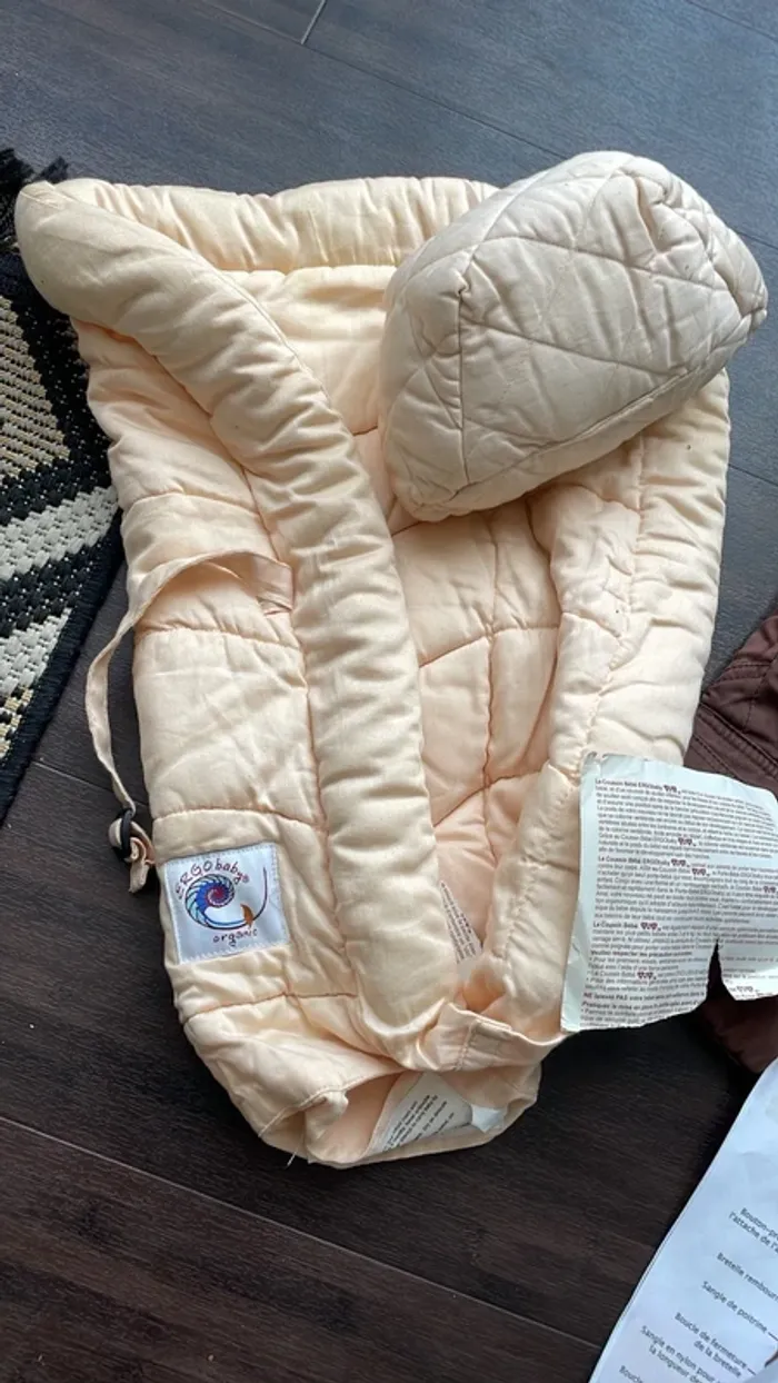 Porte-bébé Ergobaby Original + Coussin bébé nouveau-né – Coloris chocolat 🍫 - photo numéro 2