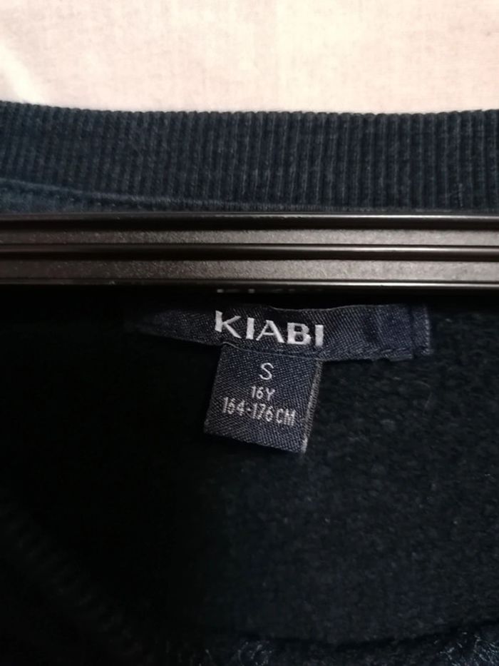 Sweat marine Kiabi S-16ans 164.176cm - photo numéro 2