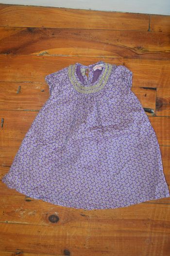 Robe DPAM 2 ans violette