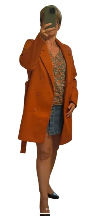 Manteau Coline neuf taille S oversize