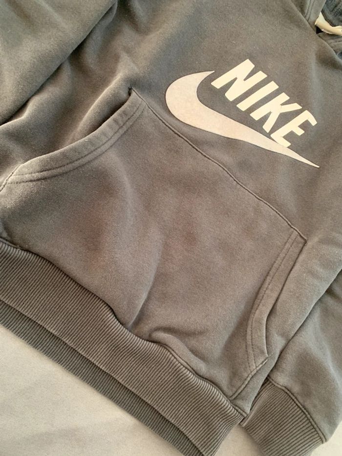 Sweat à capuche noir Nike 8/10 ans - photo numéro 3