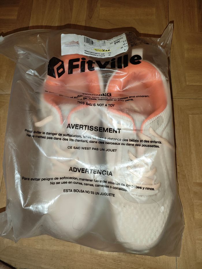 Chaussures ultra légères femme roses FitVille Cloud Wanderer V16 T40 - photo numéro 4