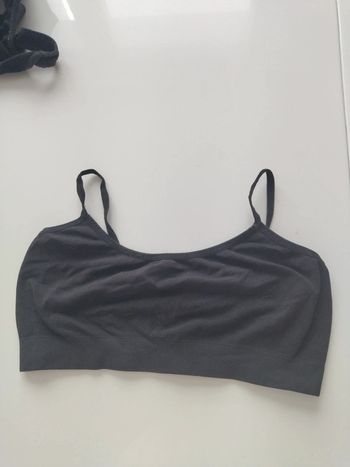 Brassière de sport noire Taille S