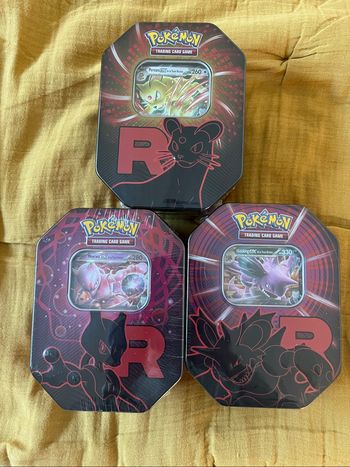 Artset box team rocket Pokémon