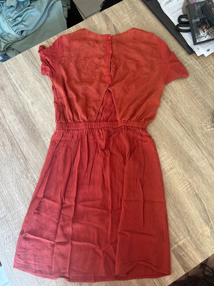 Robe orange corail - photo numéro 4