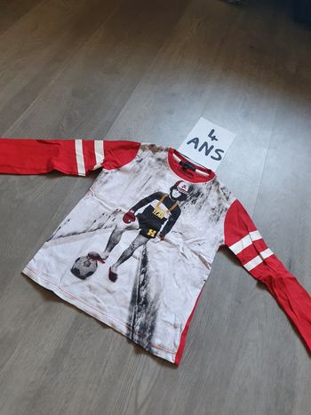 Maillot t-shirt 4ans
