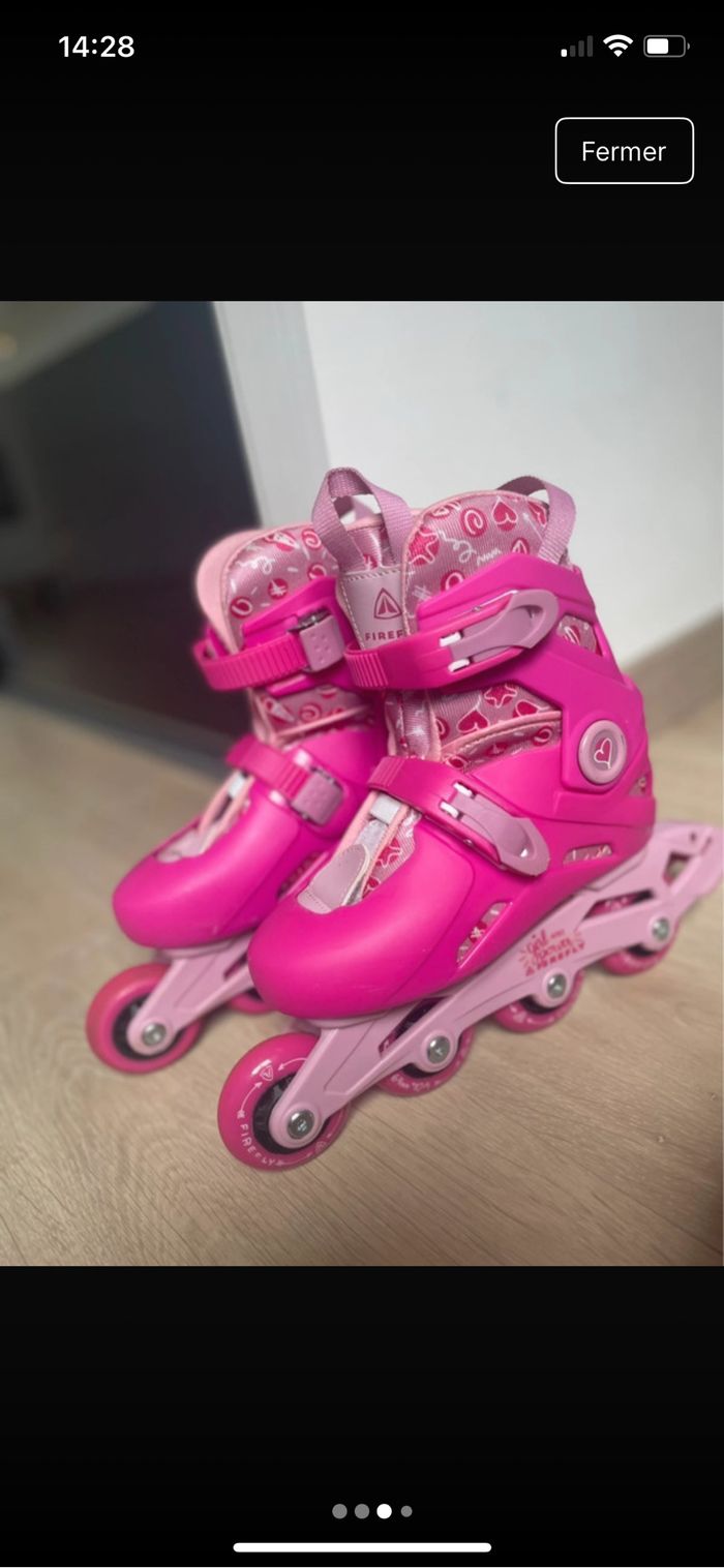 Rollers 31–>34 + casque - photo numéro 3