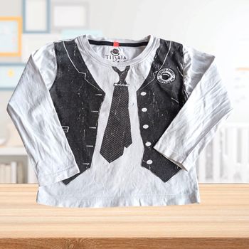 Tee-shirt manches longues garçon 5 ans