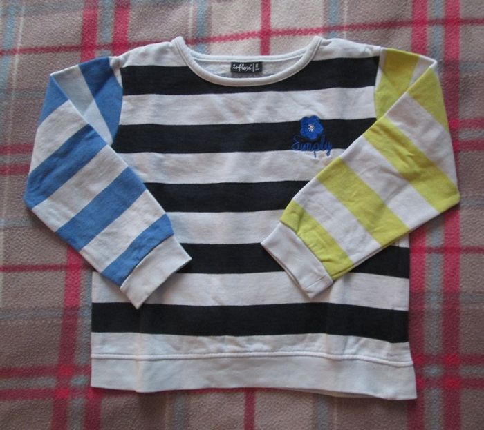 Sweat rayures INFLUX 6 ans