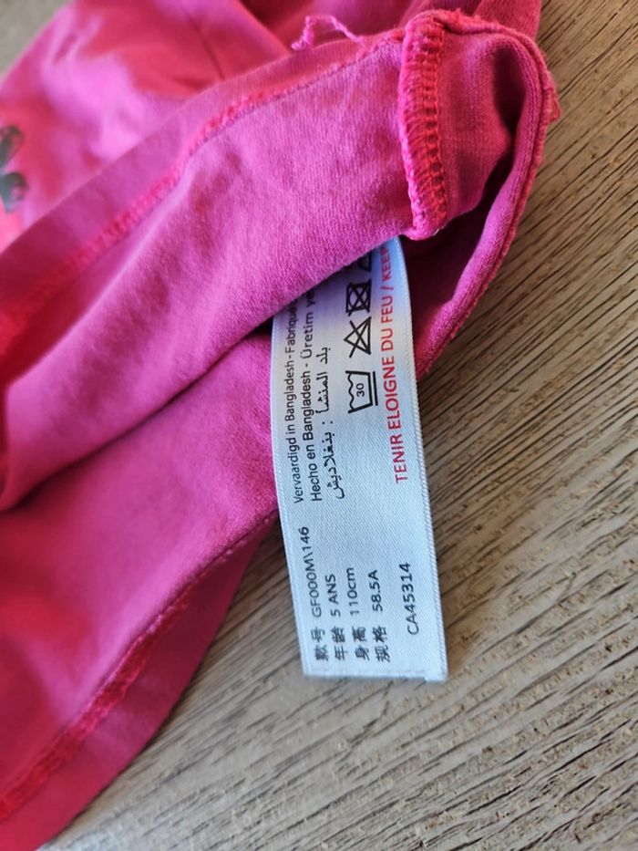 T shirt rose fushia, manches courtes, Orchestra, 5 ans - photo numéro 5