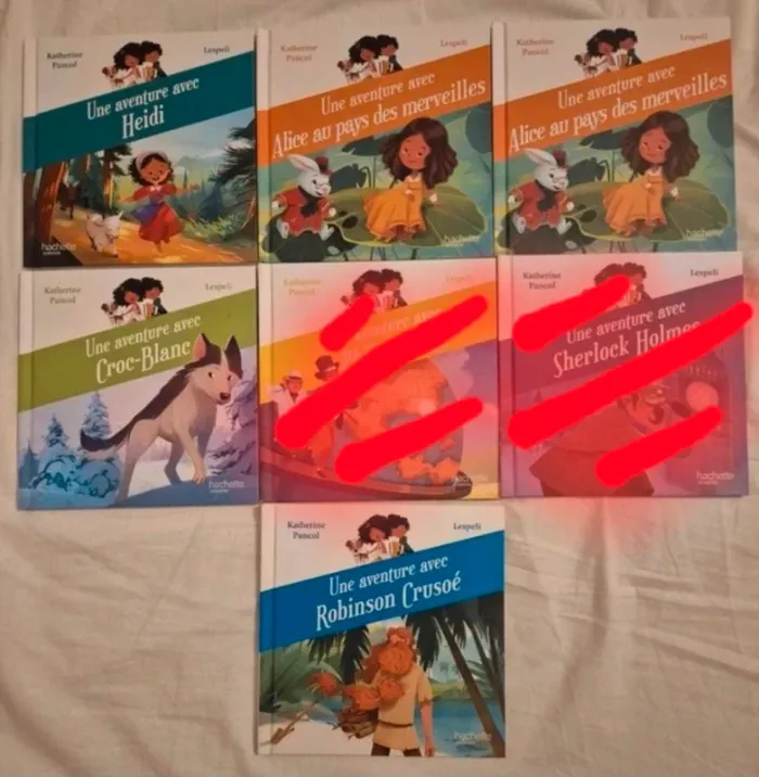 4 livres - collection au pays des Livres (Mc Do)
