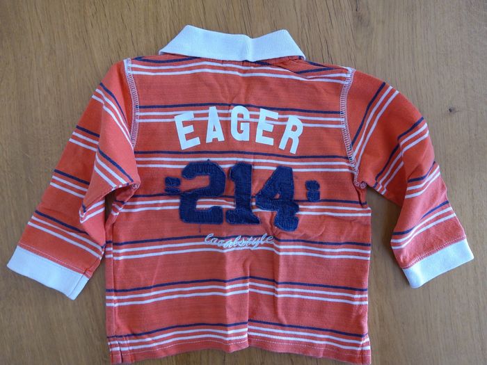 Polo ML orange - photo numéro 2