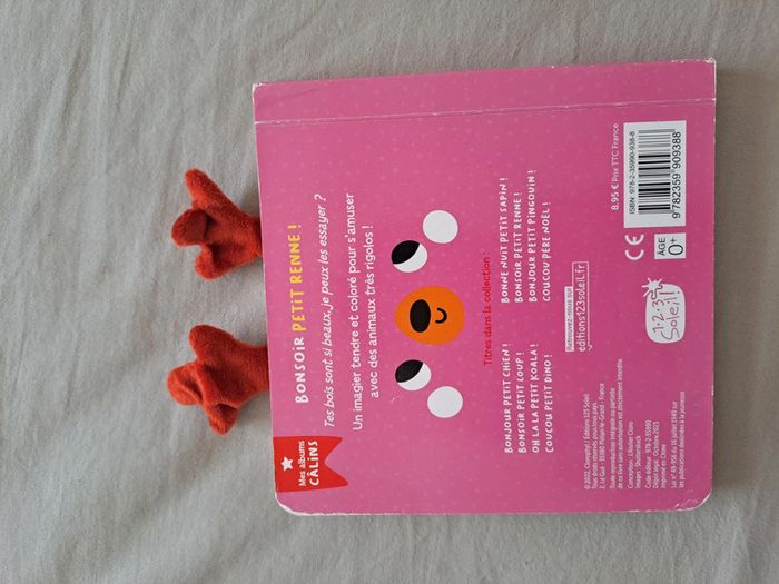 Livre éveil Bonsoir petit renne - photo numéro 4