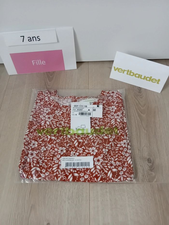 Blouse fille 7 ans Vertbaudet