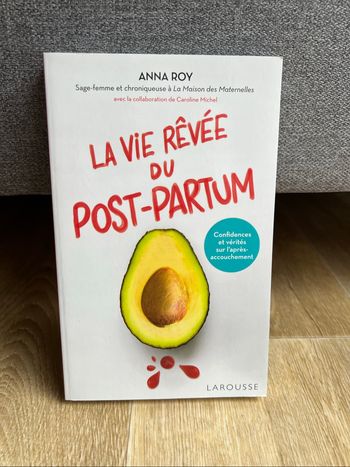 Livre « La vie rêvée du post partum » de Anna Roy
