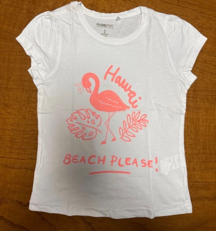 Lot de 8  de t-shirts  fille taille 5 ans - photo numéro 7