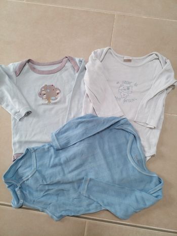 3 bodies manches longues