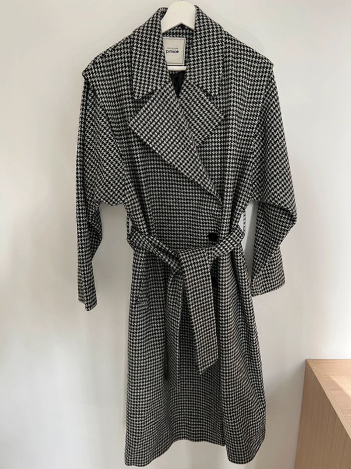 Manteau long avec ceinture Pimkie M