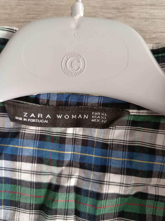 Tunique chemise Zara XL - photo numéro 4