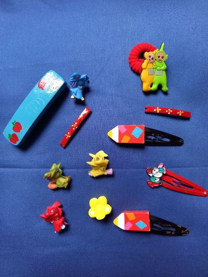 Lot pinces et barrettes enfants