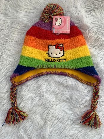 Bonnet fille hello kitty Multicolore Taille 52cm 2/4ans Neuf