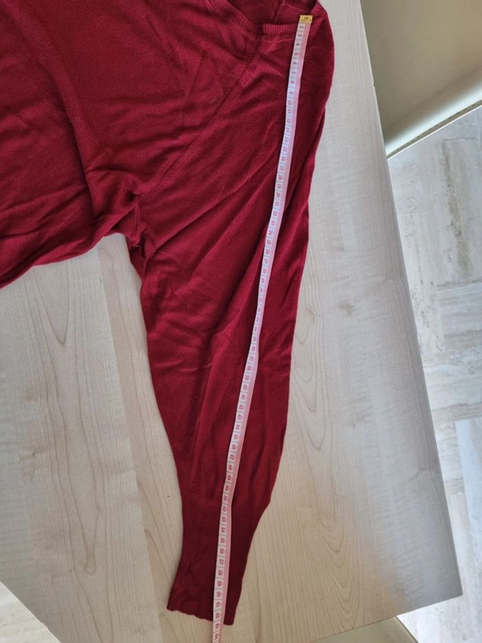 Pull Zara Bordeaux taille S - photo numéro 6