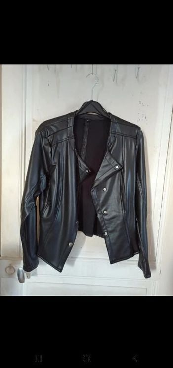 Veste simili cuir 38