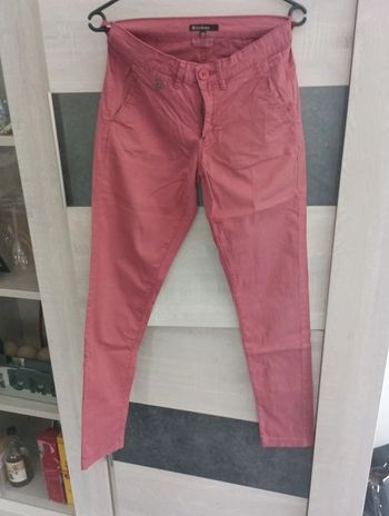 Pantalon rose foncé