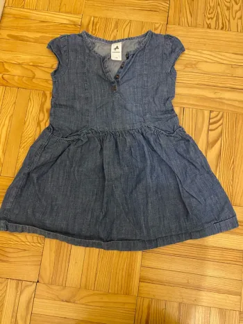 Robe en denim
