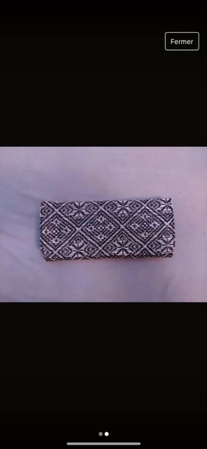 Pochette femme porte carte et monnaie