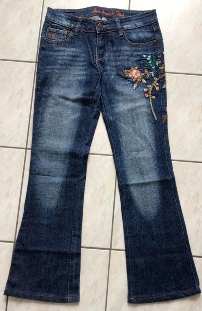 Pantalon Jeans Abercrombie & Fitch. - photo numéro 10