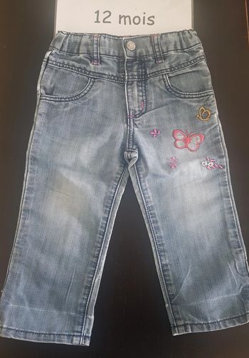 Jean papilllon DPAM 12 mois
