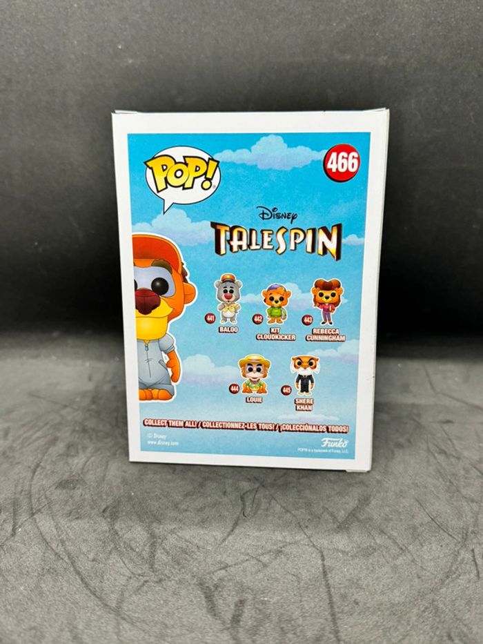 Funko pop Disney talespin / super baloo Wildcat 466 Chase EB Exclusive - photo numéro 4
