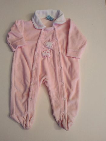 pyjama fille rose 1 mois King Bear