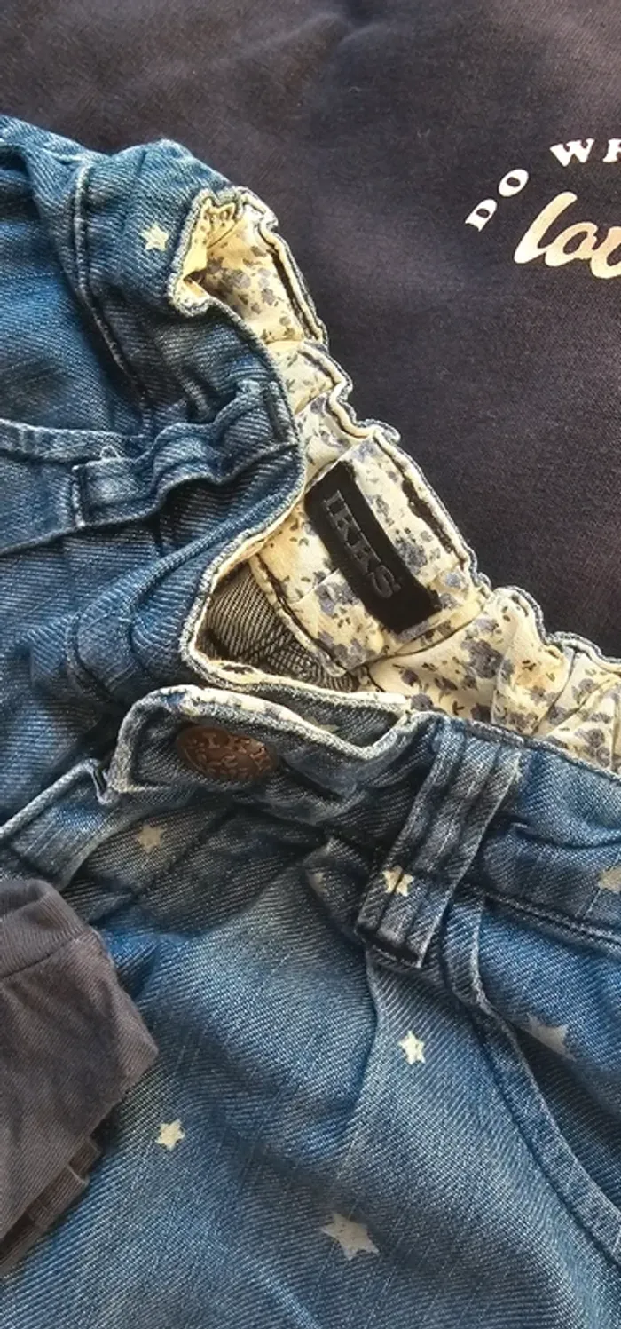 Lot de 13 vêtements fille 5/7ans - photo numéro 2