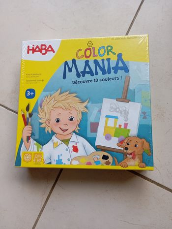 Jeu de société Haba color mania neuf sous blister