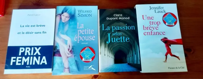 Lot 4 livres