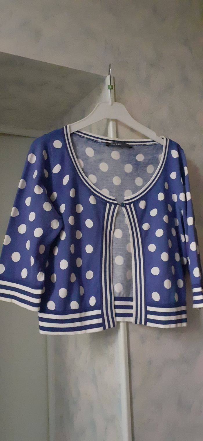 Ensemble robe et gilet assorti taille M - photo numéro 4