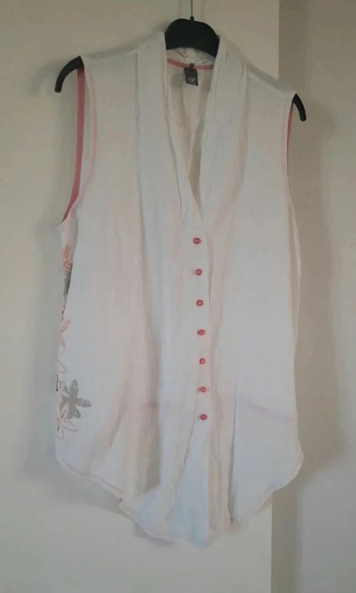 Blouse sans manches été