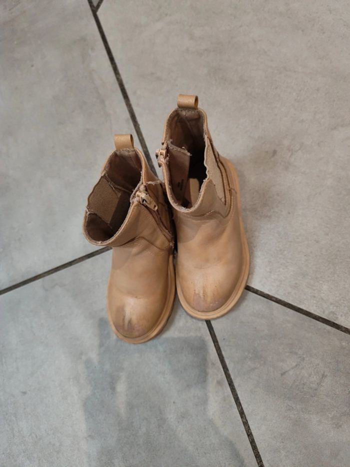 Bottines beige fille - photo numéro 3