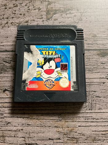 Titi et grosminet jeu Nintendo Gameboy loose FRA