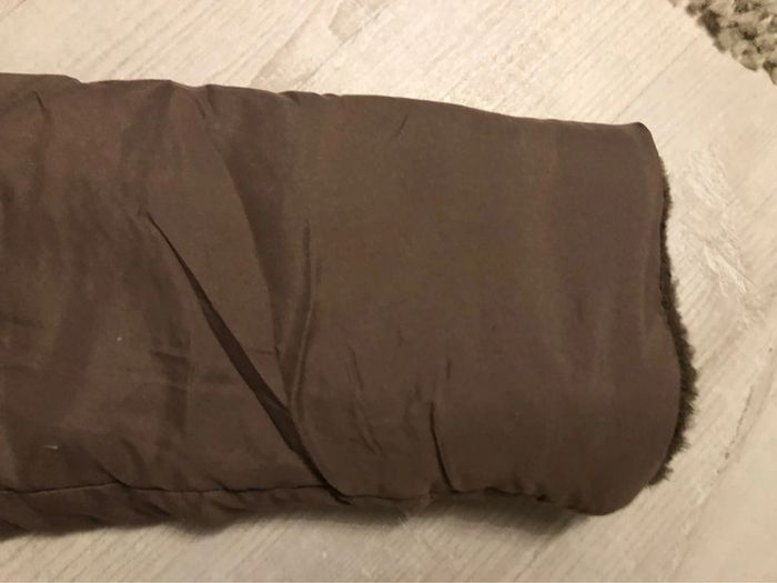 BB- manteau/veste 3/4 « taupe » à capuche T 38/40 NEUF - photo numéro 8