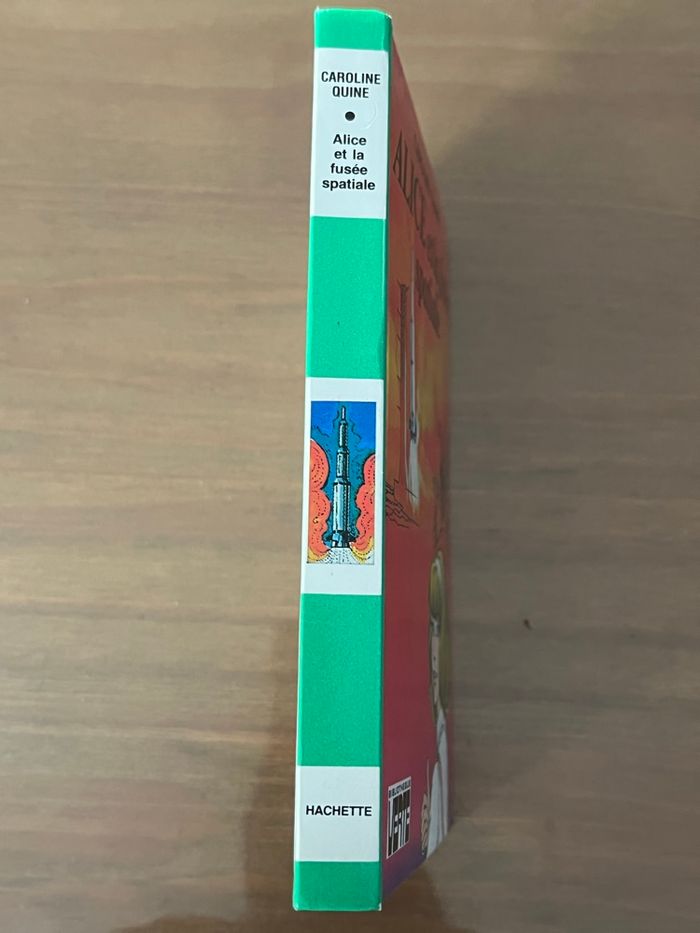 Alice et la fusée spatiale Caroline Quine Bibliothèque Verte - photo numéro 4