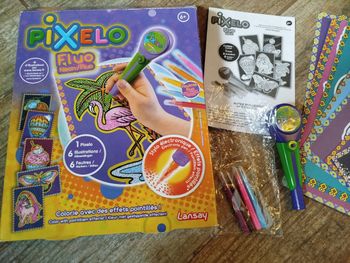 Jeu créatif, Pixelo, dès 6ans, Lansay, TBE