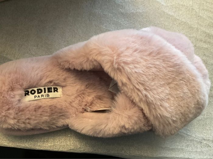 Chaussons rose Rodier neuf - photo numéro 6