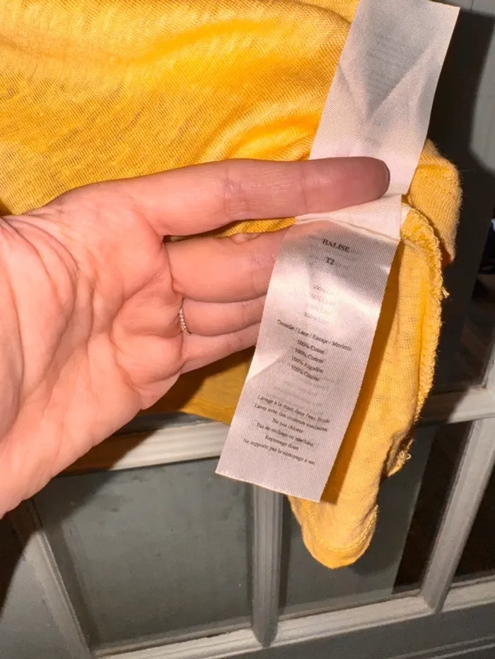 T-shirt en lin des petits hauts Taille 2 - photo numéro 6