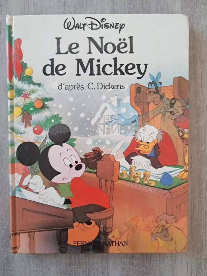 Livre Walt Disney le Noël de Mickey Fernand Nathan