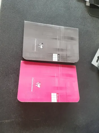 Lot de 2 petits cahiers de poches