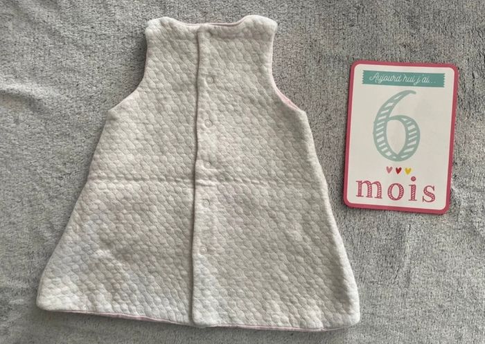 Robe réversible, 6 mois - photo numéro 2