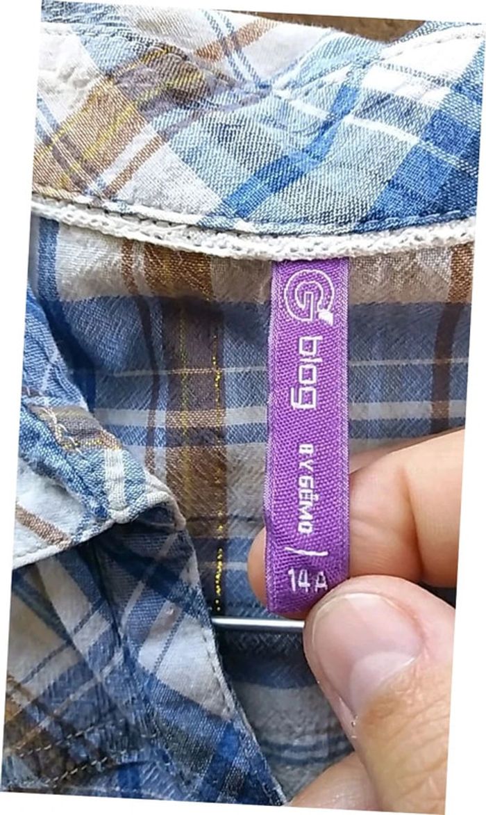 Chemise fille taille 14 ans - photo numéro 3